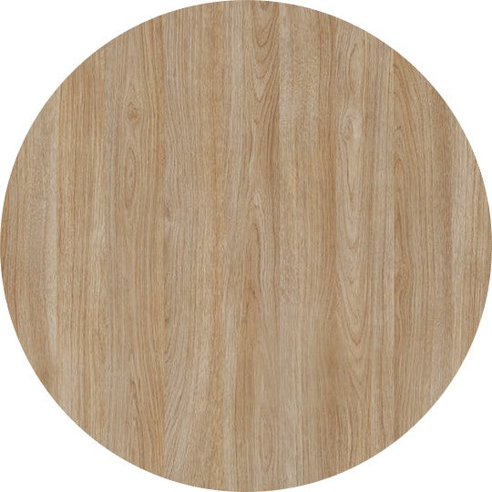 FORMICA Oak F5374 or Ash F8843 | Round laminate tabletops