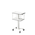 SELKA HOSPI S compact height-adjustable hospital trolley with handle