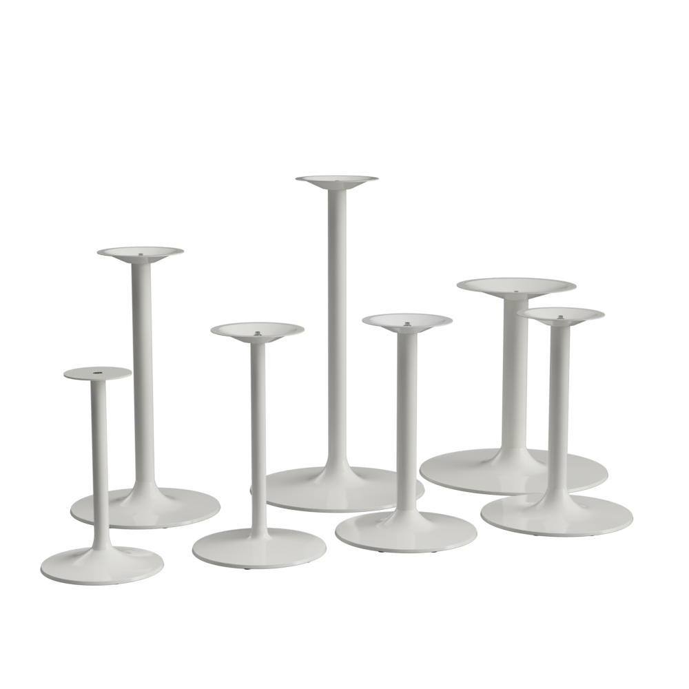 TRUMPET | aluminium table bases