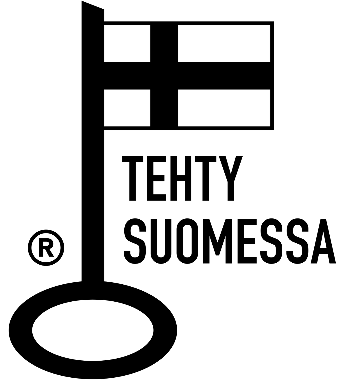 Key Flag Symbol: made in Finland