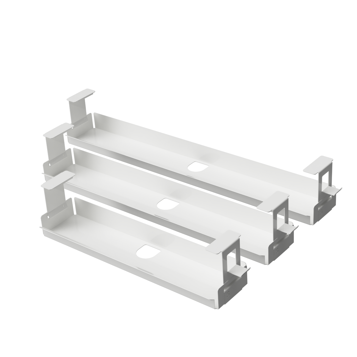 White SELKA BASKET storage units, available in three sizes