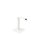 HOP | height-adjustable table base, square