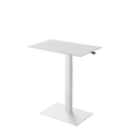 Height adjustable desk Mahtuva L White is good choice for remote workers by Selkastore