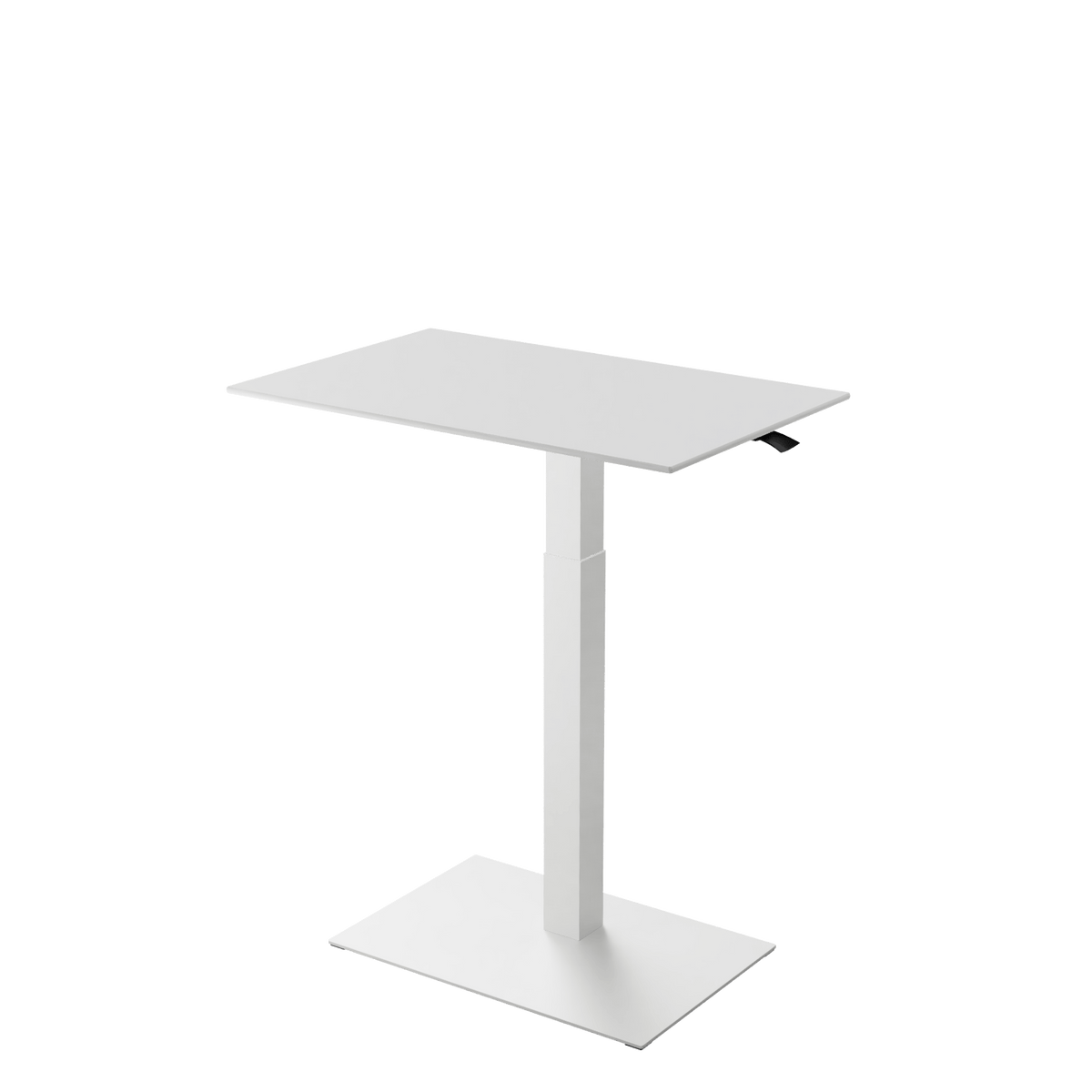 Height adjustable desk Mahtuva L White is good choice for remote workers by Selkastore