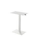 Height adjustable desk Mahtuva M White is good choice for remote workers by Selkastore