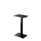Height adjustable desk Mahtuva S Black is good choice for remote workers by Selkastore