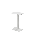 Height adjustable desk Mahtuva S White is good choice for remote workers by Selkastore