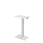 Height adjustable desk Mahtuva S White is good choice for remote workers by Selkastore