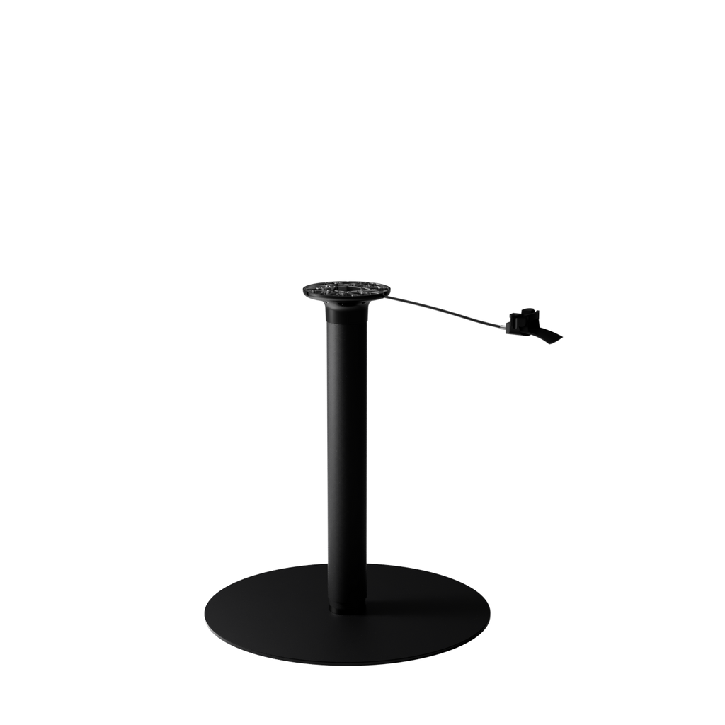 POP | height-adjustable table base, round
