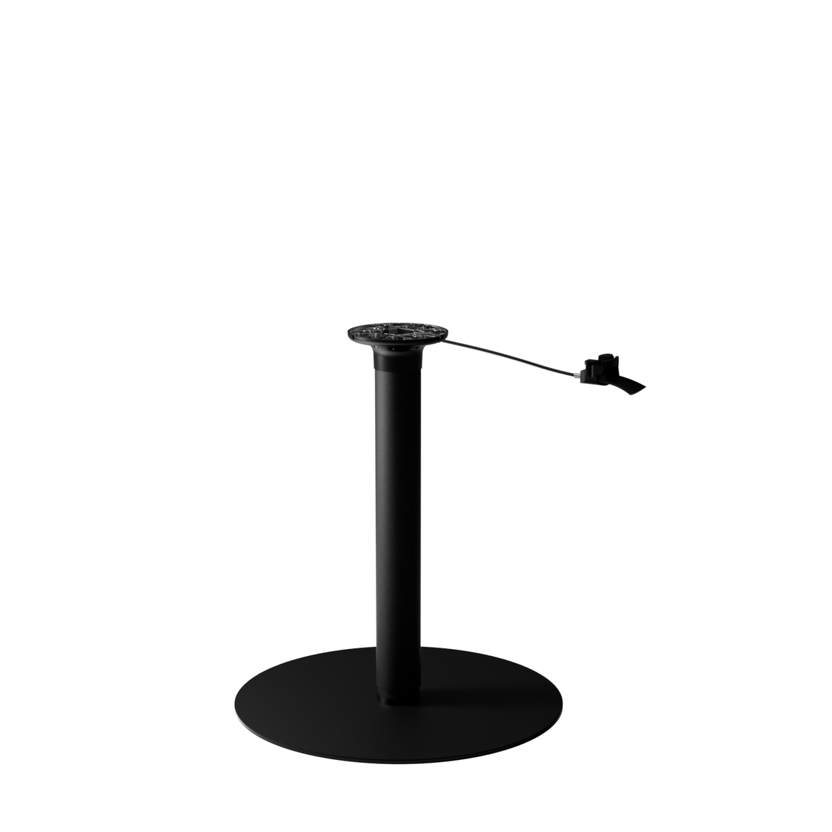 POP | height-adjustable table base, round