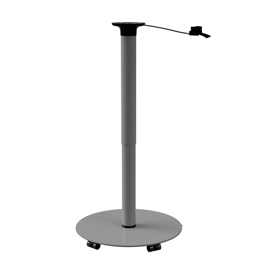 POP | height-adjustable table base, round