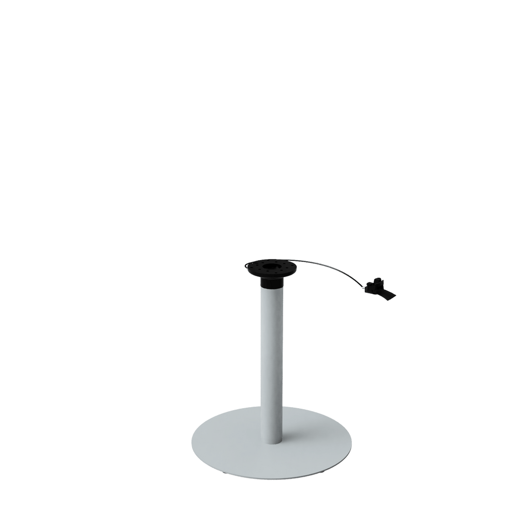 POP | height-adjustable table base, round