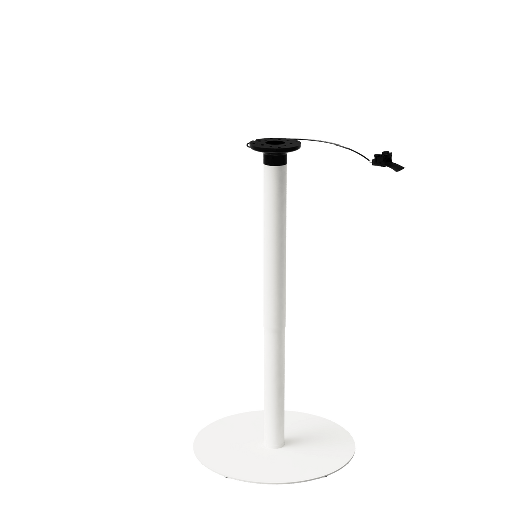 POP | height-adjustable table base, round
