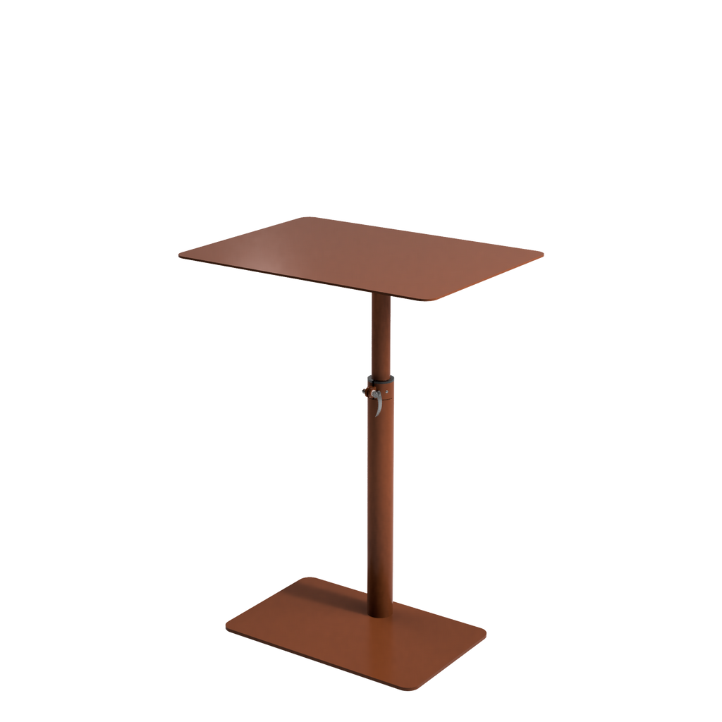 SOPIVA M+ 68x50 Aluminum | Height adjustable desk