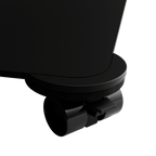 Move your SOPIVA table more easily with wheels. Black wheel.