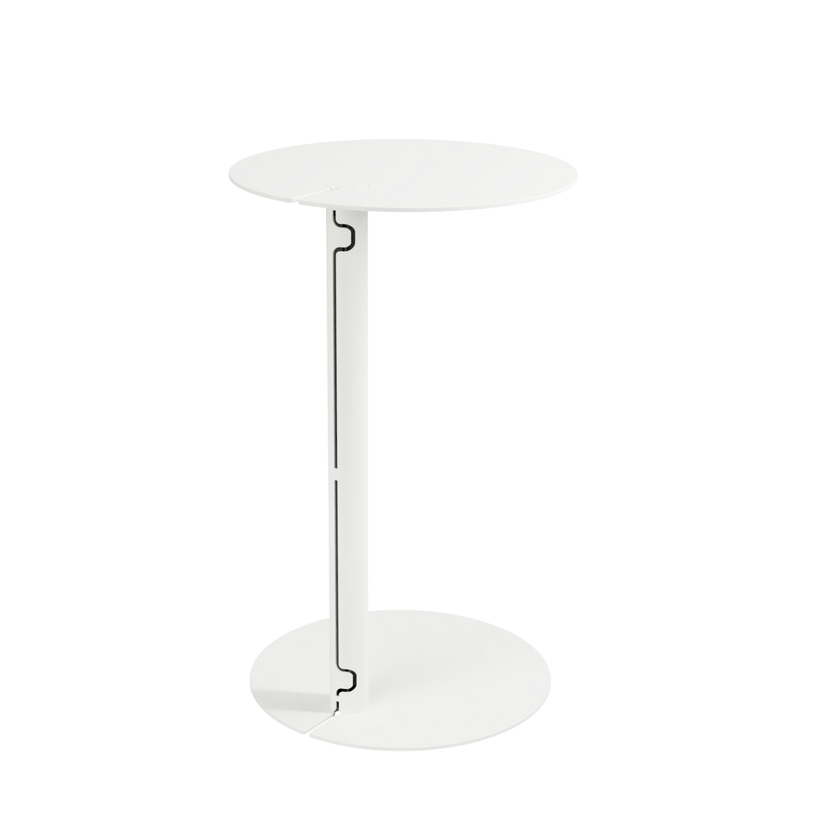WIREUP | side table with hidden wire slot