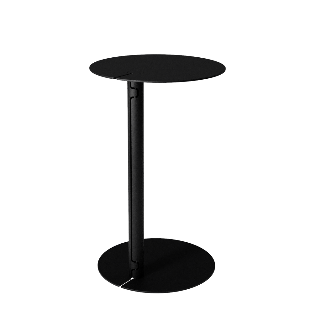 WIREUP | side table with hidden wire slot